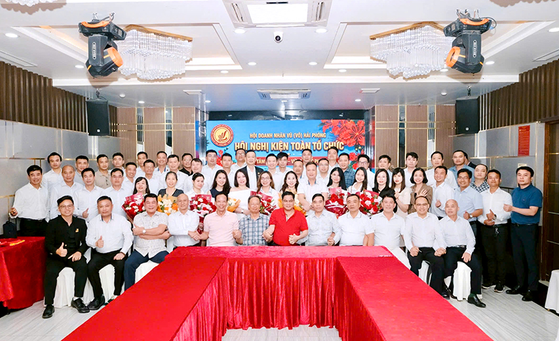 RA MẮT BCH HỘI DOANH NHÂN VŨ - VÕ HẢI PHÒNG NHIỆM KỲ 2026-2031